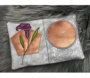 Stickserie - Geo Flowers